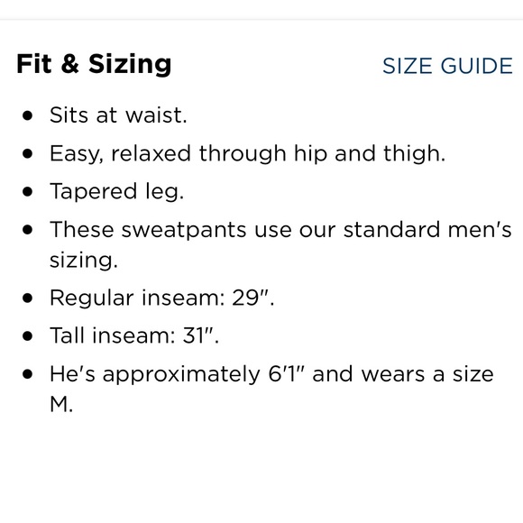 Gender neutral TALL tapered sweatpants XXXL TALL - Picture 4 of 7